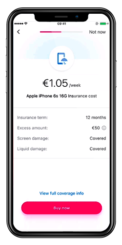 Revolut Mobile phone insurance