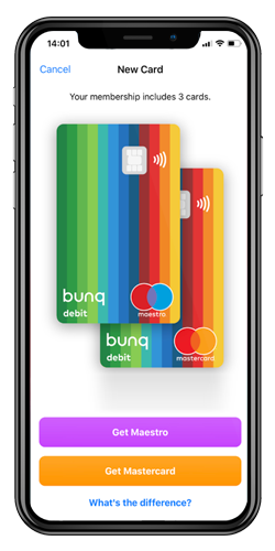 bunq Credit Cards
